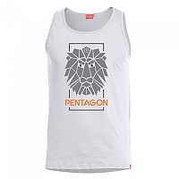 [해외]PENTAGON Astir Lion 민소매 티셔츠 4140474093 White