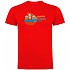 [해외]KRUSKIS Climbing 팀 반팔 티셔츠 4140483084 Red