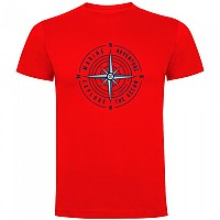 [해외]KRUSKIS Compass Rose 반팔 티셔츠 4140483120 Red