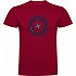 [해외]KRUSKIS Compass 반팔 티셔츠 4140483136 Dark Red