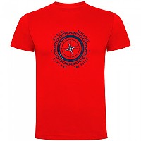 [해외]KRUSKIS Compass 반팔 티셔츠 4140483142 Red