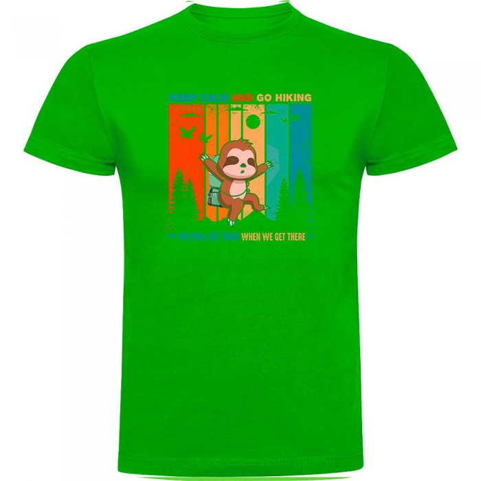 [해외]KRUSKIS Keep Calm Sloth 반팔 티셔츠 4140483515 Green
