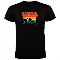 [해외]KRUSKIS My Freedom 반팔 티셔츠 4140483654 Black