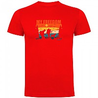 [해외]KRUSKIS My Freedom 반팔 티셔츠 4140483664 Red