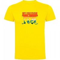[해외]KRUSKIS My Freedom 반팔 티셔츠 4140483670 Yellow