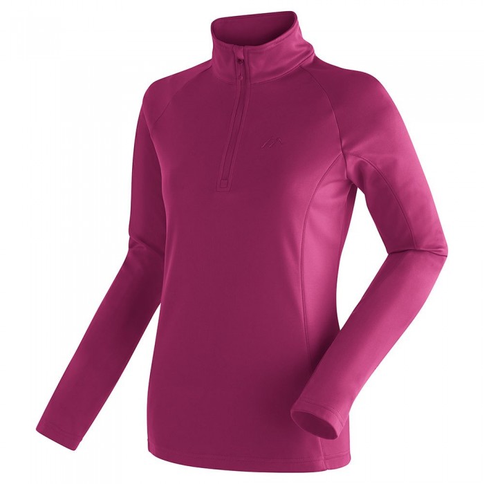 [해외]MAIER SPORTS 하프 지퍼 플리스 미드layer Eva 5140482291 Magenta