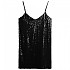 [해외]슈퍼드라이 민소매 짧은 드레스 Sequin Cami 140424577 Black Sequin