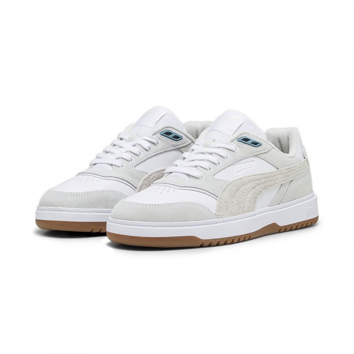 [해외]푸마 SELECT Doublecourt PRM 운동화 139965451 Puma White / Vapor Gray / Bold Blue