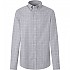 [해외]해켓 Flannel 윈드owpane 긴팔 셔츠 140506500 Grey / White