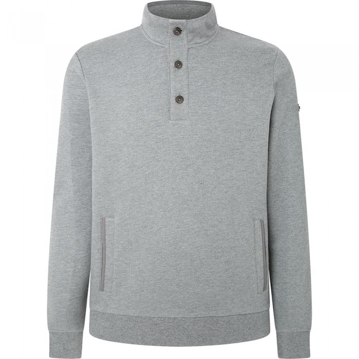 [해외]해켓 Soft Btn Placket 카디건 140507579 Marl Grey