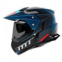 [해외]MT 헬멧s Synchrony Duo Sport SV Patrol B7 풀페이스 헬멧 9139305587 Matt Blue