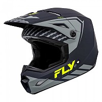 [해외]FLY RACING Kinetic Menace 오프로드 헬멧 9140293893 Grey