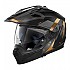 [해외]놀란 N70-2 X 06 Skyfall N-COM 컨버터블 헬멧 9140435659 Flat Lava Grey / Gold / Black