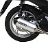 [해외]ARROW Urban Aluminium Dark With Dark End Cap Honda SH 125i / 150i ´20-22 인증된 머플러 9140449308 Black