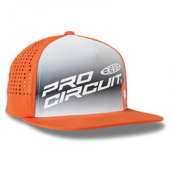 [해외]FOX RACING LFS Foyl Pro Circuit 야구모자 9140412837 Orange Flame