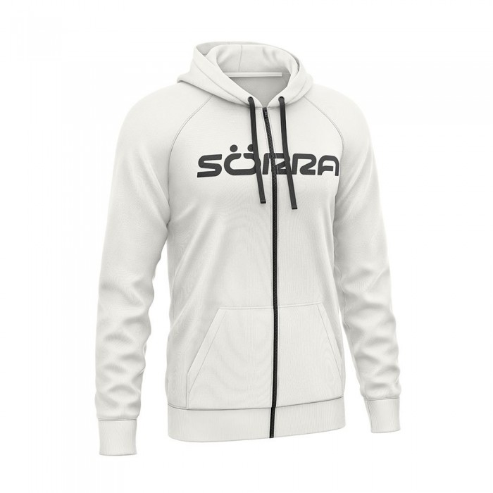 [해외]SORRA Logo 풀지퍼 스웨트셔츠 9140383986 White / Black