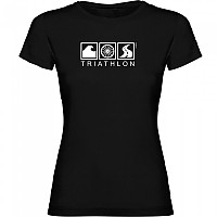 [해외]KRUSKIS Triathlon 반팔 티셔츠 6140496197 Black