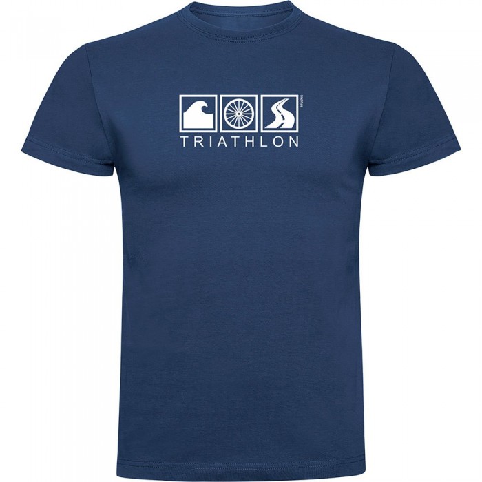 [해외]KRUSKIS Triathlon 반팔 티셔츠 6140496201 Denim Blue