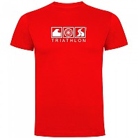 [해외]KRUSKIS Triathlon 반팔 티셔츠 6140496206 Red