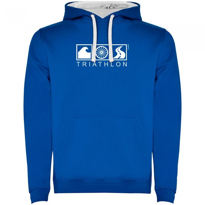 [해외]KRUSKIS Triathlon Two-Colour 후드티 6140496217 Royal Blue / White