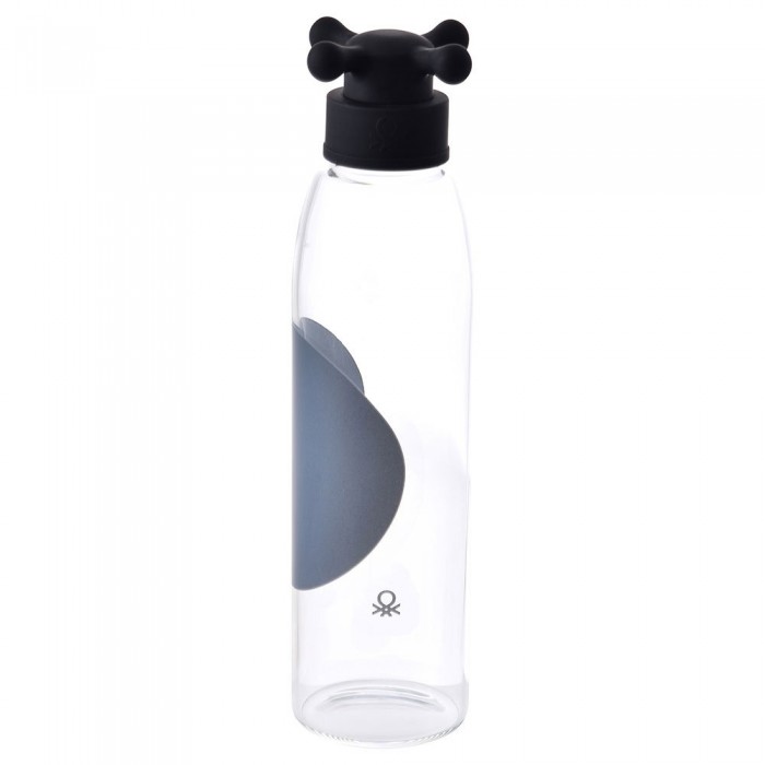 [해외]Benetton 500ml Borosilicate 물병 4140224040 Black