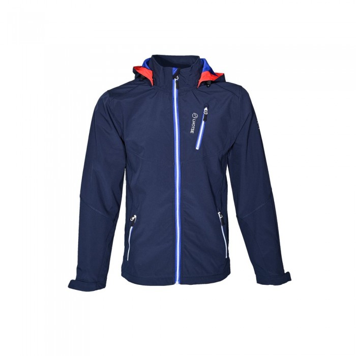 [해외]LHOTSE Sandro 소프트쉘 자켓 4140422824 Navy / Red