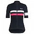 [해외]라파 Brevet 반팔 저지 1140205506 Dark Navy / High-Vis Pink / White