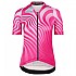 [해외]BIORACER Icon 반팔 저지 1140503185 Metalix Flow Blue / Pink