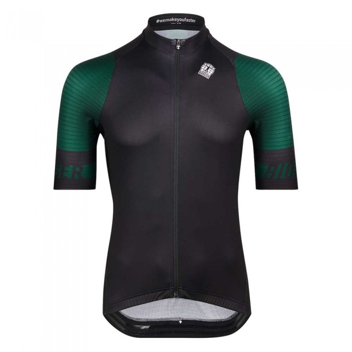 [해외]BIORACER Icon Classic 반팔 저지 1140430529 Black / Dark Green