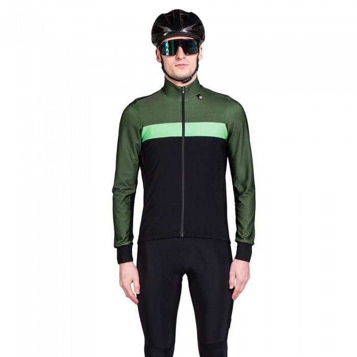 [해외]BIORACER Spitfire Tempest 써멀 긴팔 저지 1140430625 Moss Green