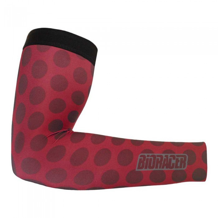 [해외]BIORACER 암 워머 Vesper/Spitfire 1140503764 Polka Dot Bordeaux