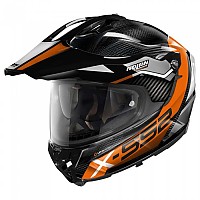 [해외]놀란 풀페이스 헬멧 X-552 Ultra Carbon Dinamo N-COM 9140469243 Carbon / Orange / White / Glossy Black