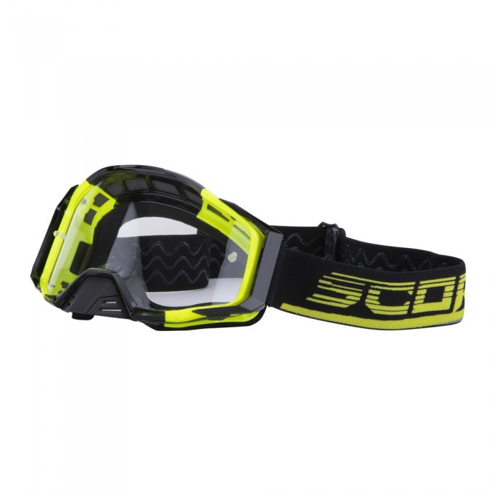 [해외]SCORPION MX Mask 오프로드 고글 9139815633 Fluo Yellow / Black