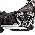 [해외]RINEHART 풀 라인 시스템 2-2 Flush Harley Davidson FLDE 1750 ABS 소프트ail Deluxe 107 Ref:300-1100 9140124478 Black / Chrome