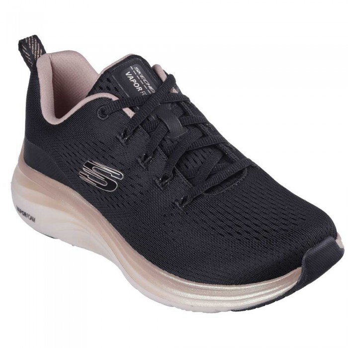 [해외]스케쳐스 Vapor Foam Midnight Glimmer 운동화 140515046 Black Mesh / Rose Gold Trim