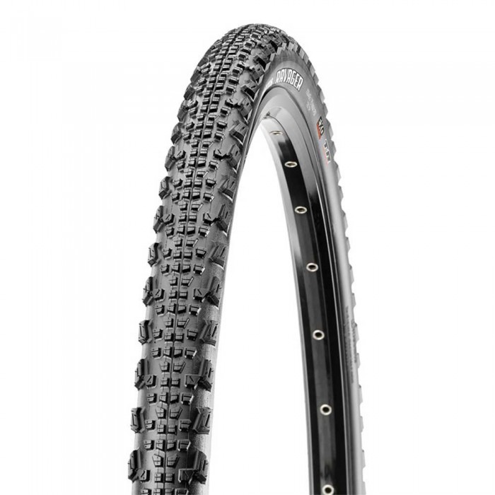 [해외]맥시스 Ravager 60 TPI Exo/Tr Tubeless 700C x 50 단단한 그래블 타이어 1140496631 Black