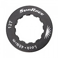 [해외]SUNRACE 잠금장치 Shimano CNC 12t 1140027031 Black