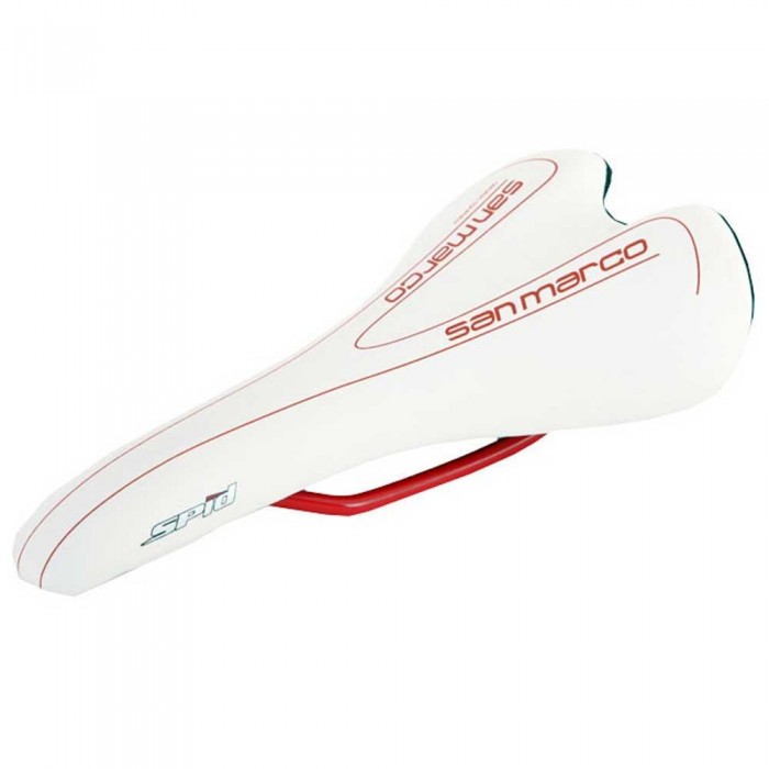 [해외]MSC San Marco Spid 자전거 안장 1136927250 White / Red