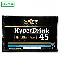 [해외]CROWN SPORT NUTRITION 에너지 주머니 HyperDrink 45 47g 중립적 1140367349 Black