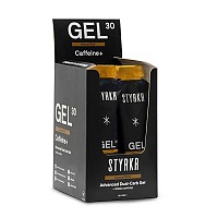 [해외]S티어KR GEL30 Caffeine+ Dual-Carb 72g 12 단위 에너지 젤 상자 1140460334 Black / Gold
