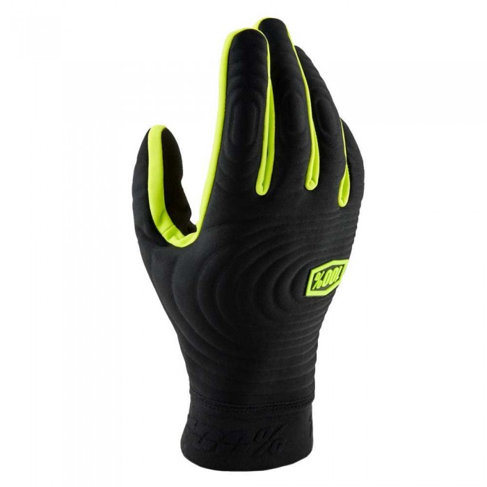 [해외]100% Brisker Xtreme 장갑 9140248930 Black / Fluo Yellow