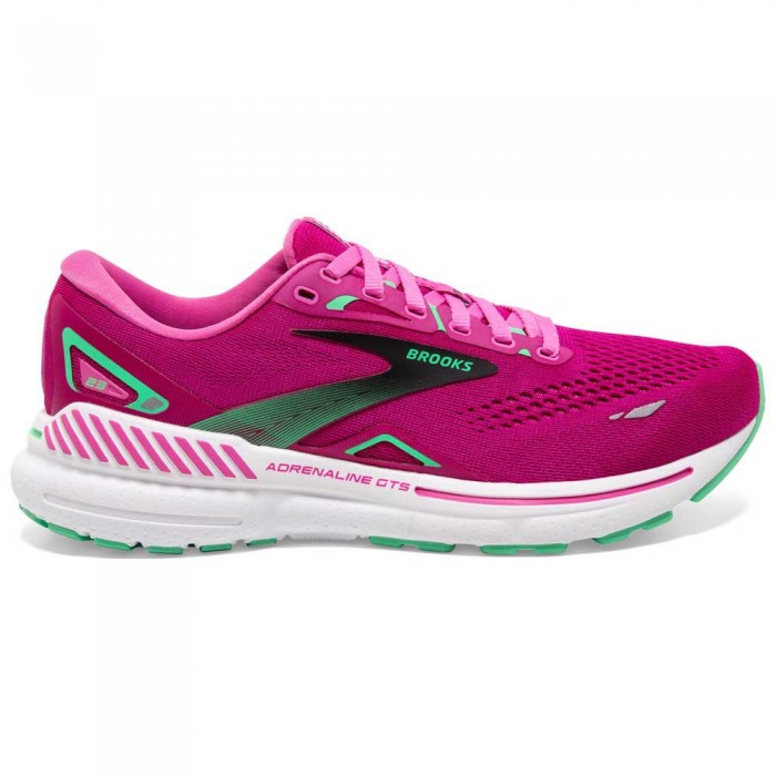 [해외]브룩스 Adrenaline GTS 23 러닝화 6140460364 Pink / Festival Fuchsia / Black