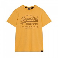 [해외]슈퍼드라이 Classic Vintage 로고 Heritage 반팔 티셔츠 140394805 Amber Yellow Marl