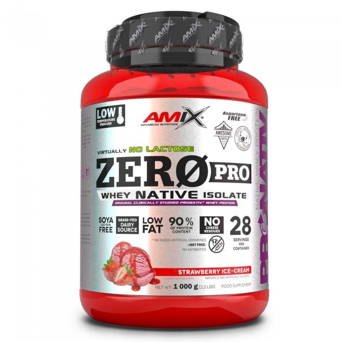 [해외]AMIX 딸기 단백질 보충제 Zero Protein 1Kg 12138883193