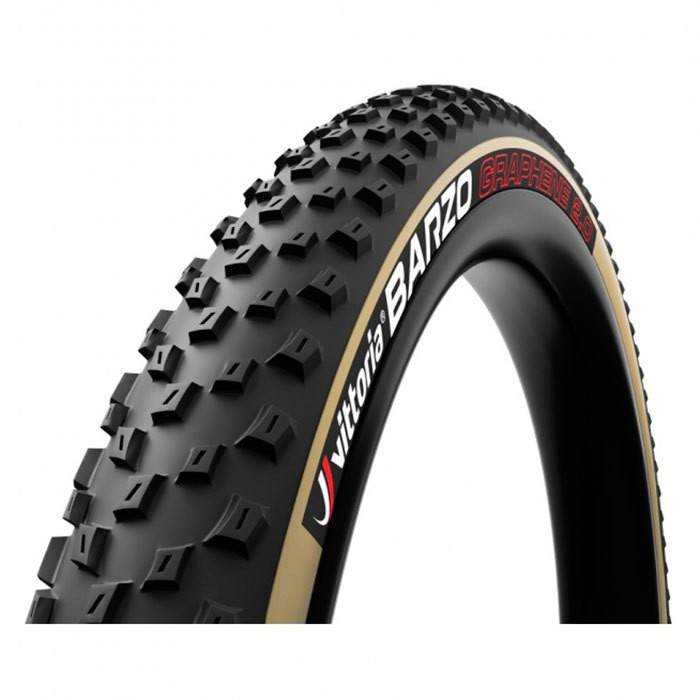 [해외]비토리아 Barzo TLR Graphene 2.0 Tubeless 29´´ x 2.10 MTB 타이어 1140558666 Black / Cream