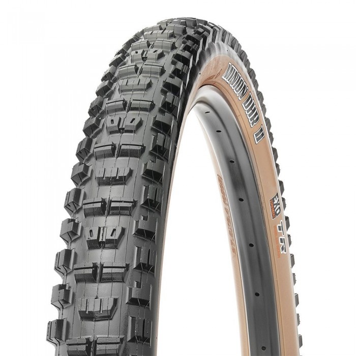 [해외]맥시스 미니on DHR II EXO/TR/SkinWall 60 TPI Tubeless 29´´ x 2.40 MTB 타이어 1140558799 Black / Brown