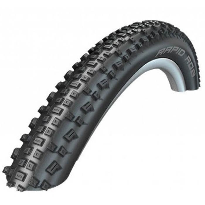 [해외]슈발베 Rapid Rob K-Guard LiteSkin 액티브 SBC 27.5´´ x 2.10 단단한 MTB 타이어 1140558819 Black