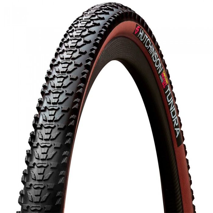 [해외]허친슨 Tundra Bi-Compound HardSkin Tubeless 700C x 40 단단한 그래블 타이어 1140559530 Tan