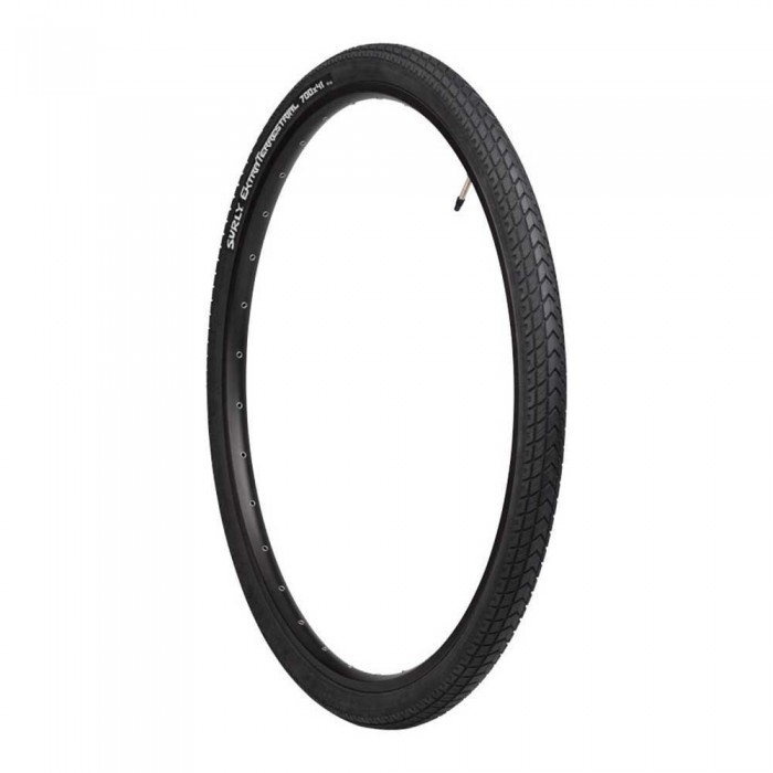 [해외]SURLY Extraterrestrial 60 PSI Tubeless 700 x 41 단단한 그래블 타이어 1140559804 Black