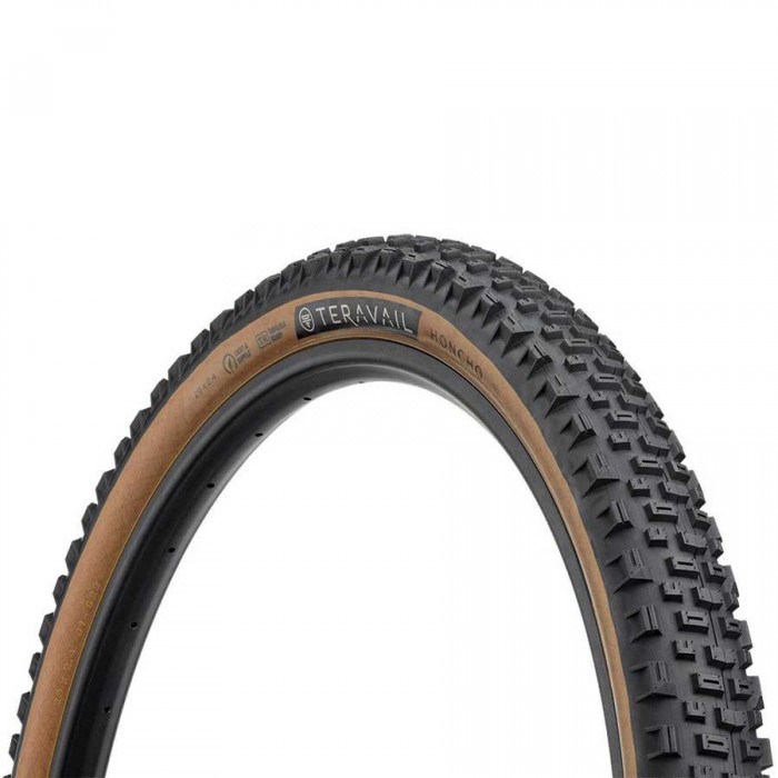 [해외]TERAVAIL Honcho Durable 60 TPI Tubeless 29´´ x 2.4 MTB 타이어 1140559956 Black / Tan